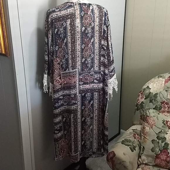 ⬇️18W LEFT Boho Duster - Picture 3 of 5